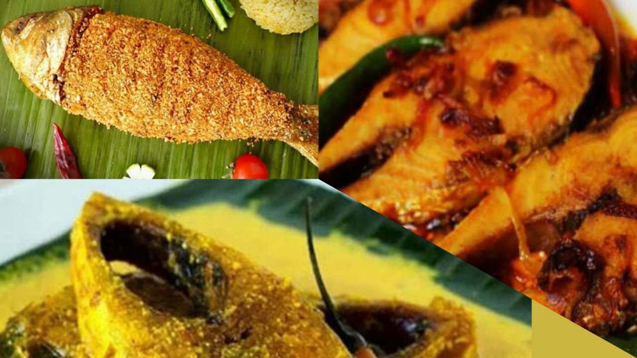 hilsha cooking process, today recipe of dhakai bhuna ilish